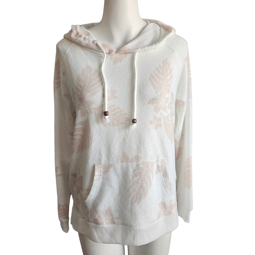 Ron‎ Jon Surf Shop Womens Super Soft Hacci Aloha Print Pullover Size Small